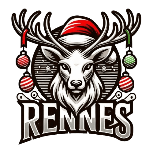 Rennes de Noël